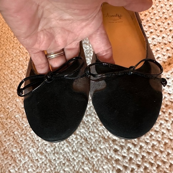 Amalfi Ginevra ballet flats ITALY Worn once 7/5 - Picture 6 of 8